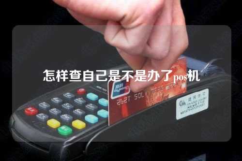 怎样查自己是不是办了pos机(怎样查自己是不是办了pos机呢)